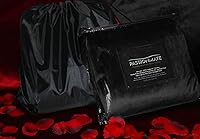 Vista 6 de Almohadilla de cama de intimidad 100% impermeable y a prueba de manchas, masaje para parejas, ultrasuave, silenciosa, protector de sábanas de felpa