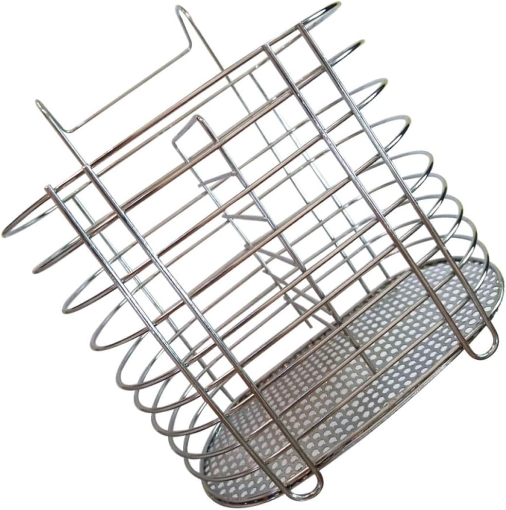 Stainless Steel Chopsticks Holder Hollow Design Hanging Drying Rack
