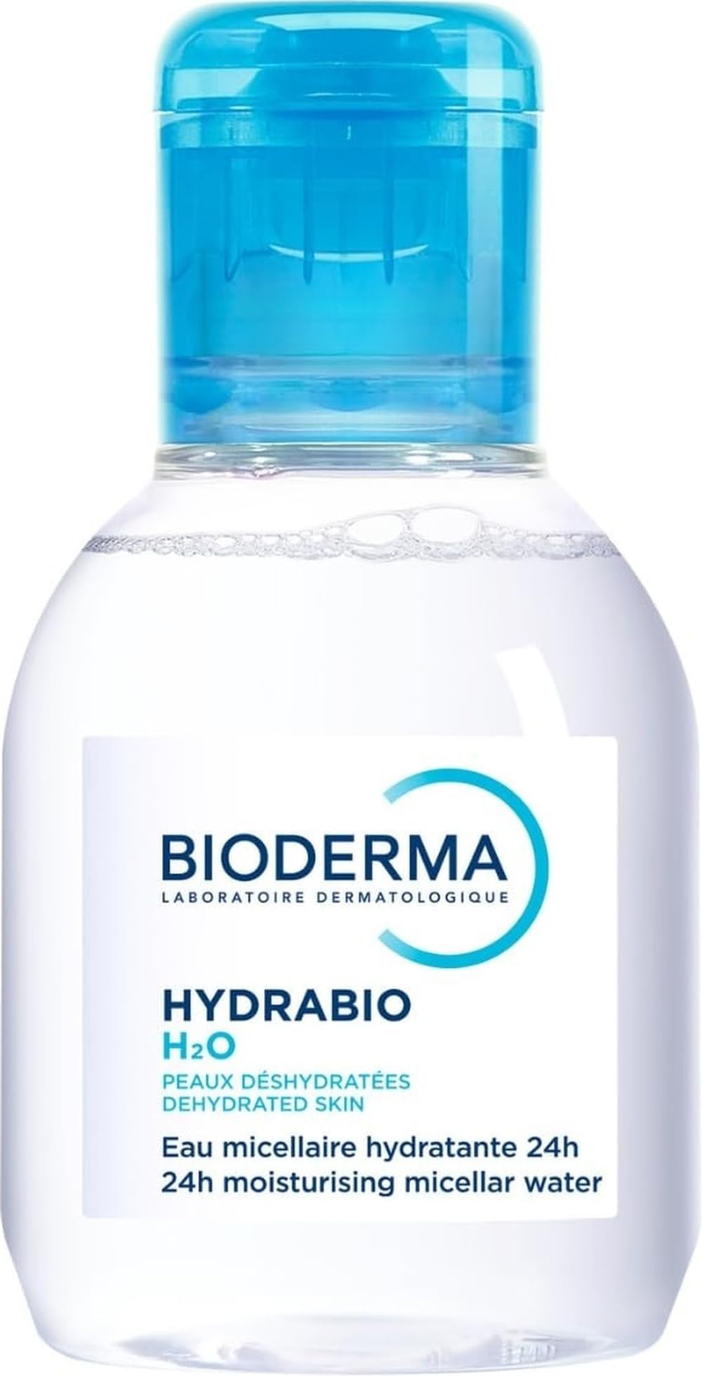 Hydrabio H2O - Cleansing & Moisturising Micellar Water for Dehydrated Skin, Gentle Cleanser to Remove Impurities & Make Up Remover for Face & Eyes, 100ml