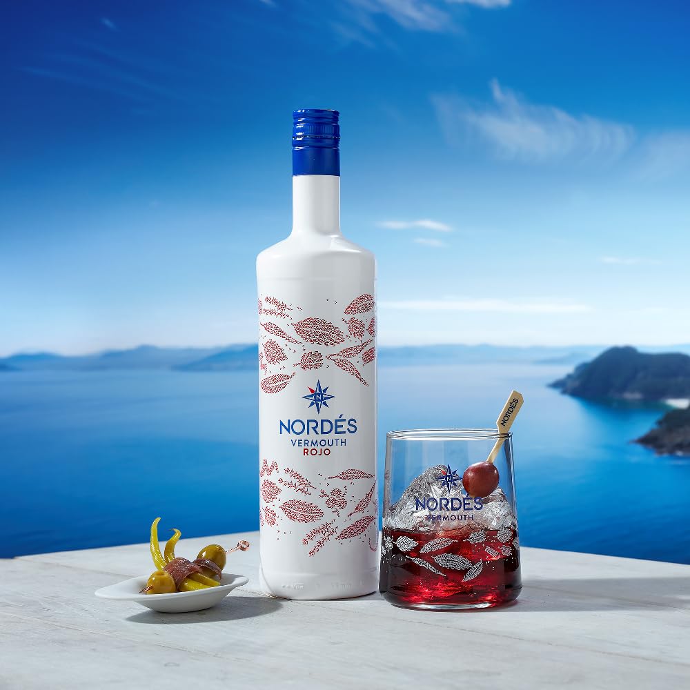 Nordés Vermut Rojo, 1 L (Paquete de 6)
