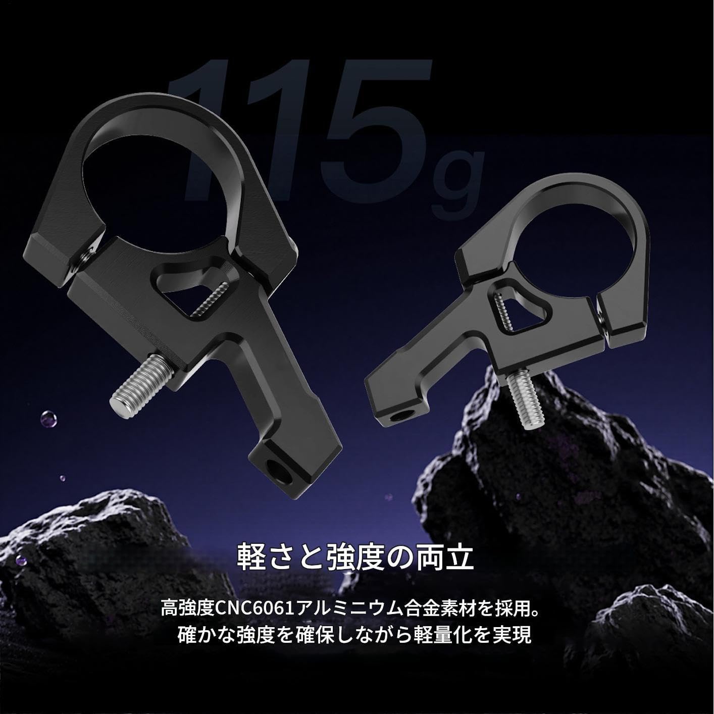 MacilKurtlar ダイレクトマウント バイクステム, ハンドルクランプ 自転車ダイレクトマウントステム, 頑丈 サイクリング