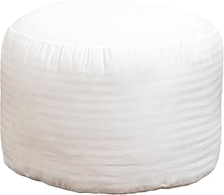 Asuprui Ottoman Pouf Filler Foot Stool Filler 20x12 Inches Floor Pouf Stuffing Insert Round Ottoman Seat Filling Floor Bean Bag Chair Stuffing