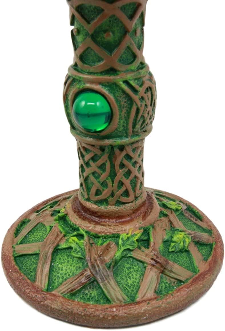 Ebros Gift Large Ancient Celtic Sacred Tree of Life Yggdrasil Wine Goblet Chalice Cup Figurine 8oz Symbol Of Rejuvenation Healing And Wisdom