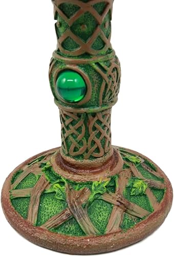 Miniatura 5 de Ebros Gift Gran árbol sagrado celta antiguo de la vida Yggdrasil copa de vino cáliz figura de 8 onzas, símbolo de rejuvenecimiento, curación y