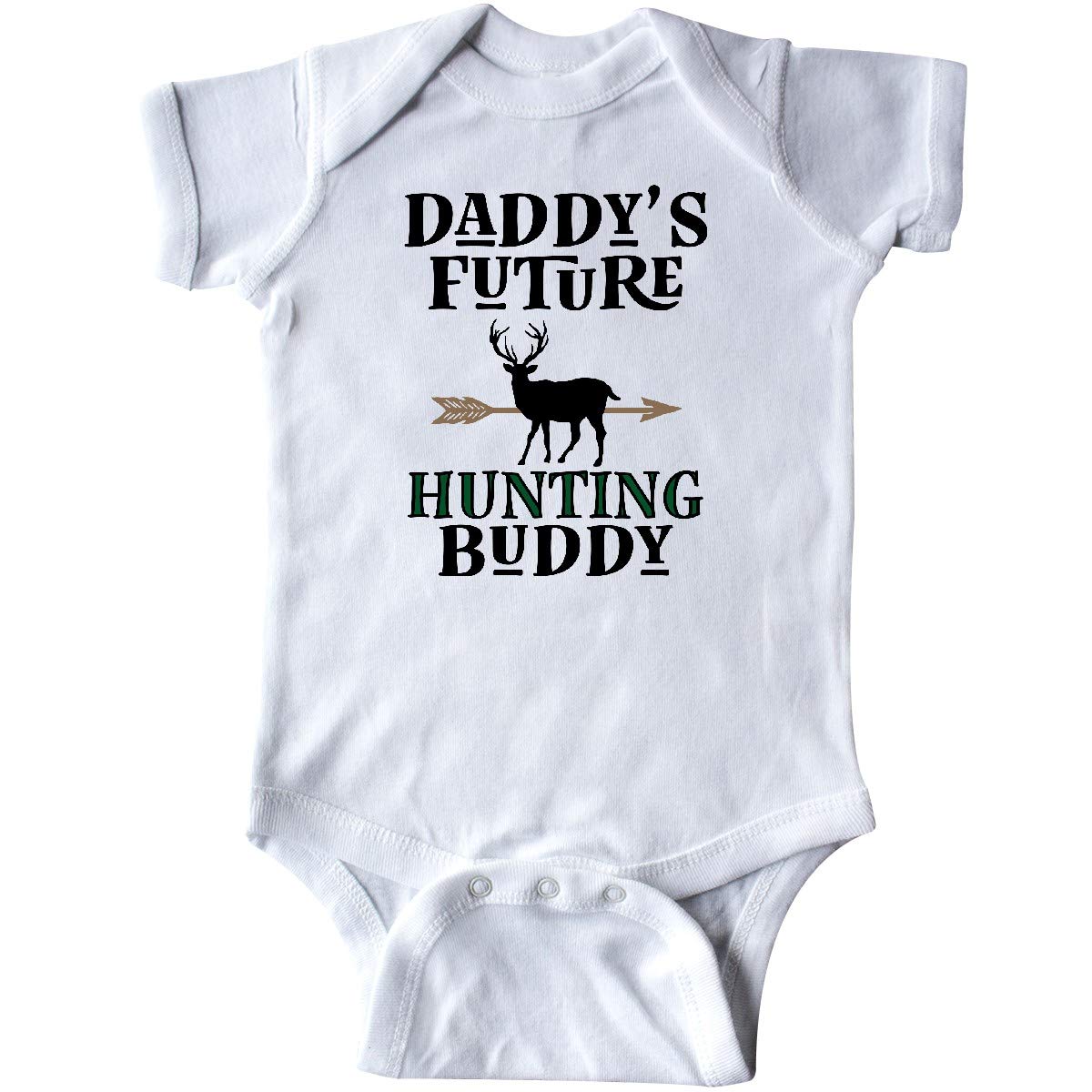 inktastic Daddy Future Hunting Buddy Baby Bodysuit