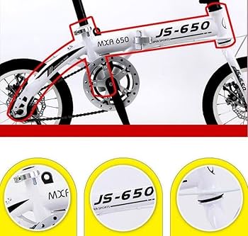 BXCC折りたたみ自転車 Amazon | Flixxa 折りたたみ自転車 コンパクト 収納 軽量