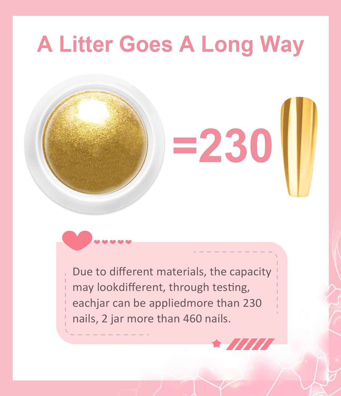 White Gold Chrome Nail Powder LEDSUUEI -【99.98% High-Shine】Chrome Nail Powder 【Metallic Mirror Effect Finish】With Aurora Iridescent Mermaid Shimmer Glitter for Nails Home Salon DIY