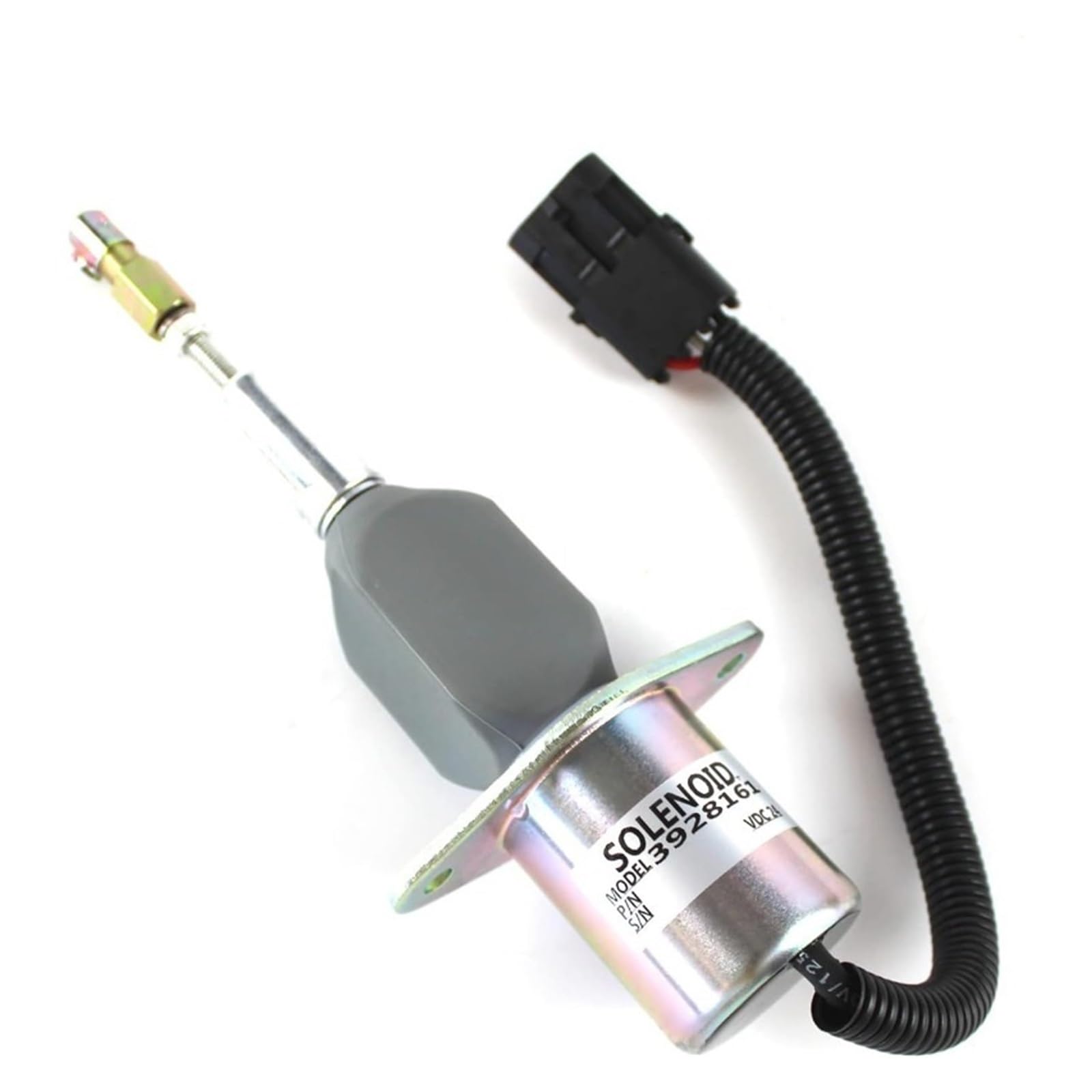 Solenoid Valve for Cummins 6CT 8.3L Engine Fuel Shut Off Solenoid Valve Fuel Stop Solenoid