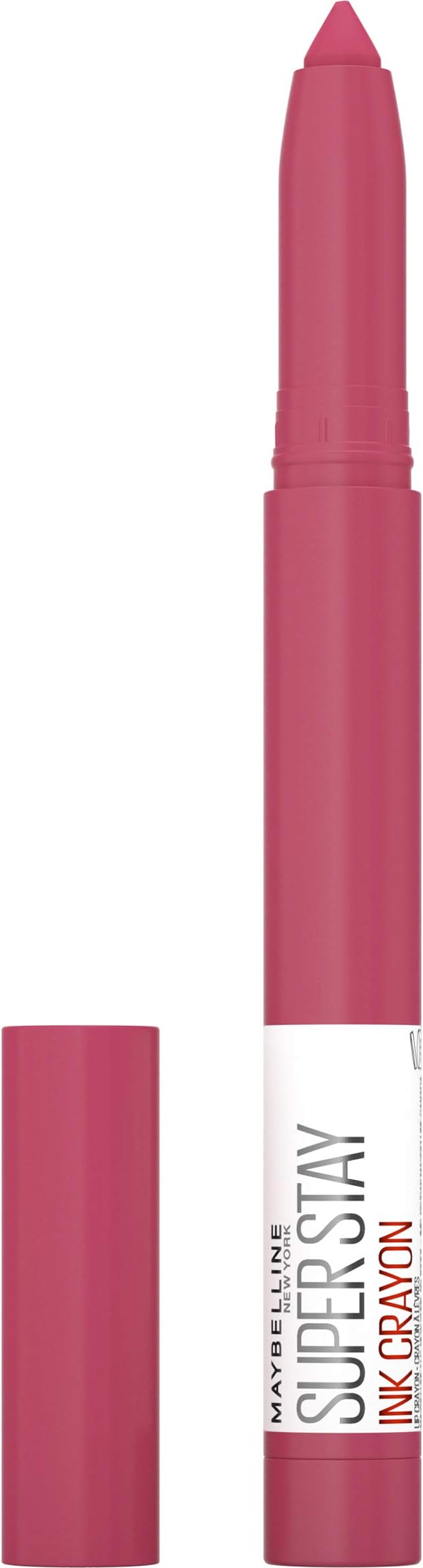 New York Maybelline Super Stay Ink Crayon Matte Longwear Lipstick Makeup, Chase Dreams, 0.04 Ounce ., 150 Chase Dreams, 0.04 ounces (Pack of 2)