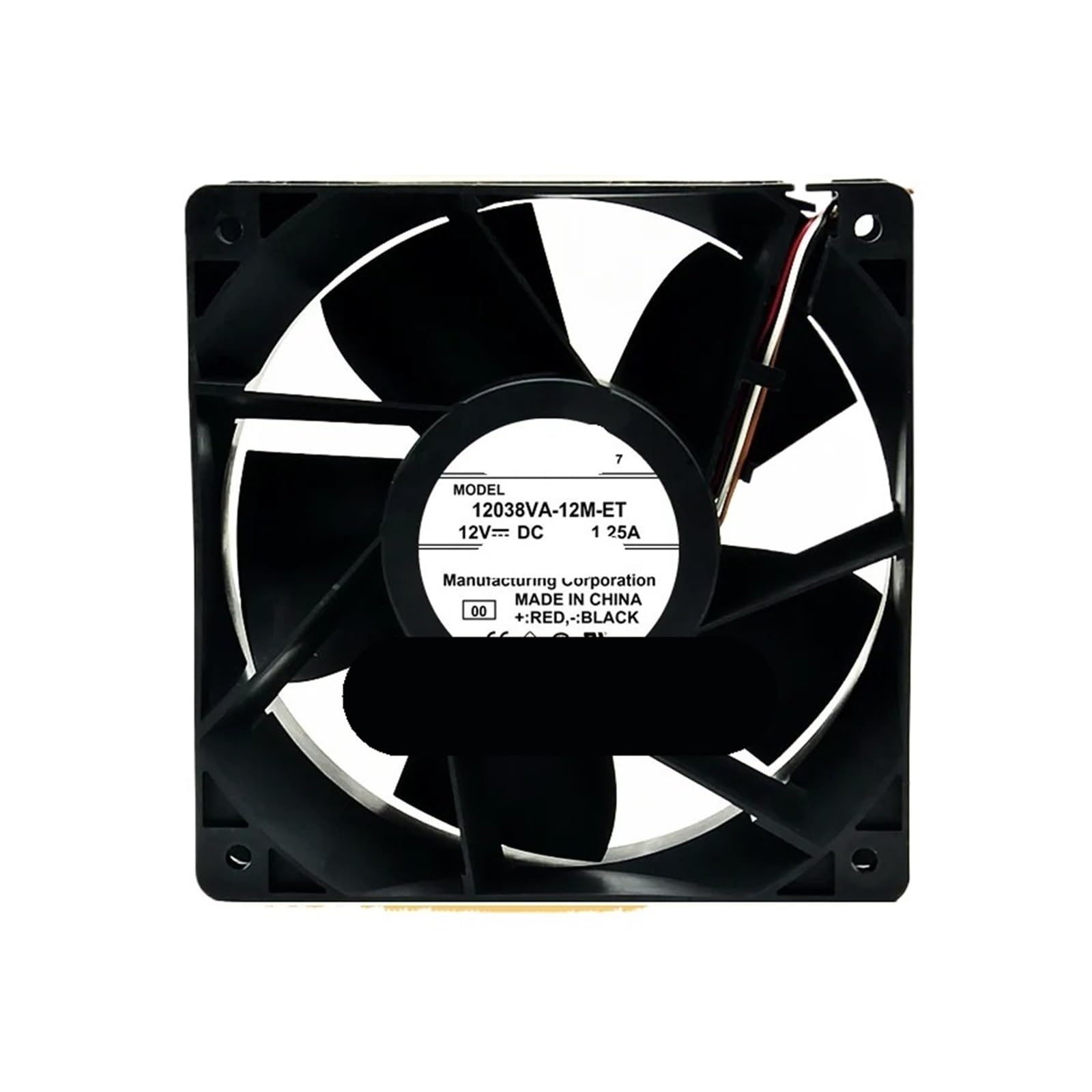 OKEWGHFL 12038VA-12M-ET 12V 1.25A 12038 120x120x38mm COOLING FAN RADIATOR