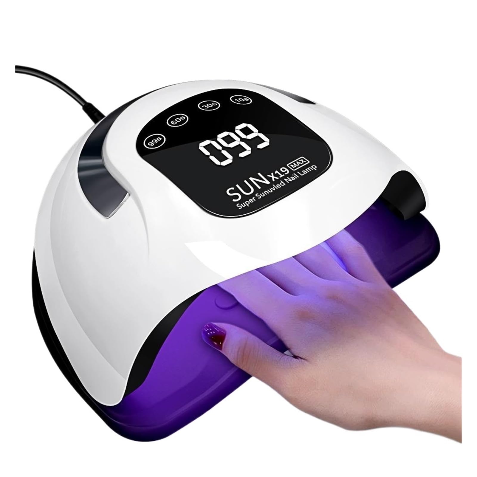 Amazon.co.jp: X19 MAX UV LED ネイル乾燥ランプ プロフェッショナル