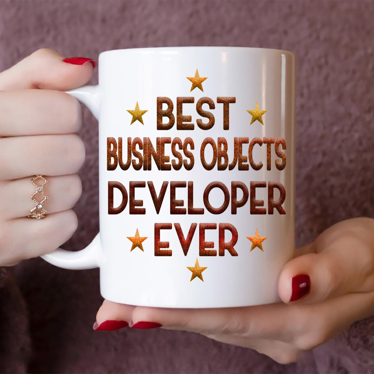 Keep Calm Or I Will Use My Developer Voice Braided Leather Christmas Unique Gift for Developer Friends and Coworkers