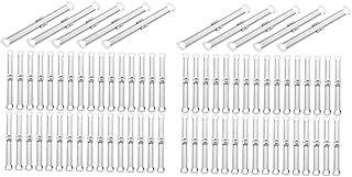 MAGICLULU 200 Peças Fixadores De Pinos De Fichário Furador De Metal Pastas De Arquivo De Escritório Prendedor De Pinos De Escritório Material De Escritório Acessórios Para Notebook DIY
