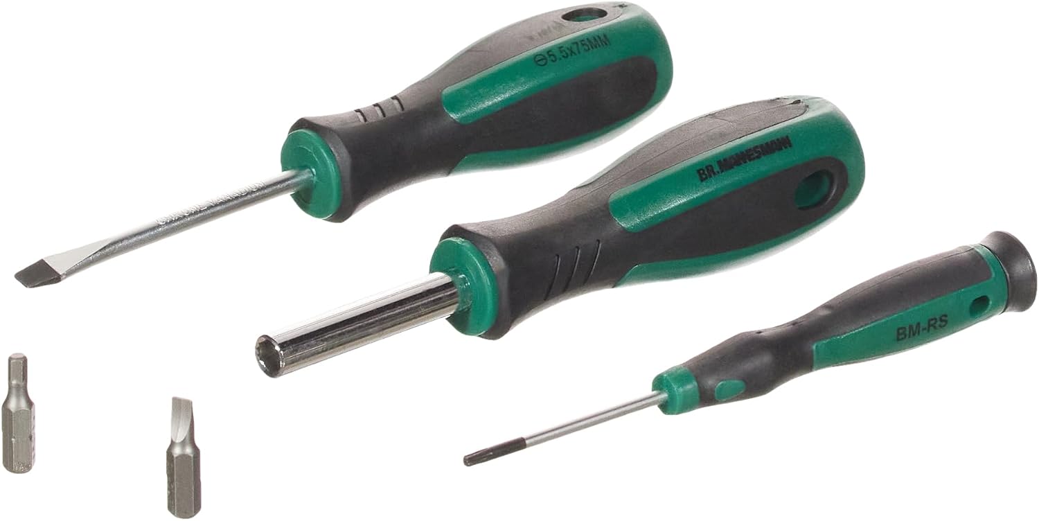 Brüder Mannesmann Tools M11820 Screw and Bit Set 30 Pieces