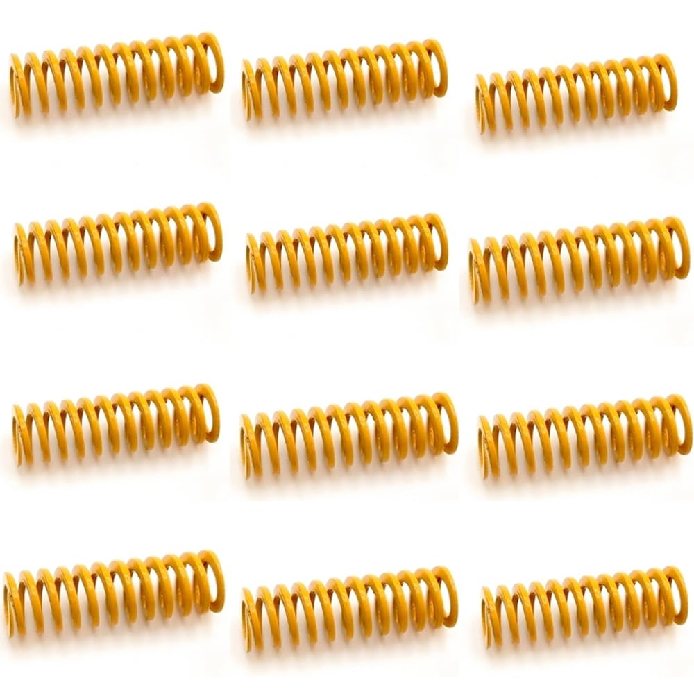 12Pcs Ender 3 pro Springs, 3D Printer Springs 8mmx25mm, Ender Bed Springs Compatible for Ender 3 /Ender 3 v2/Ender 3 S1 Pro/Ender 3 Max Neo/CR10