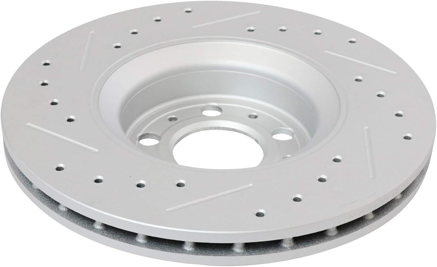 TRQ Front and Rear Performance Brake Pad & Rotor Kit Brake Chemical Kit Brake Pads Brake Rotors Set Ceramic Premium G-Coated Compatible with 2003-2013 Volvo XC90