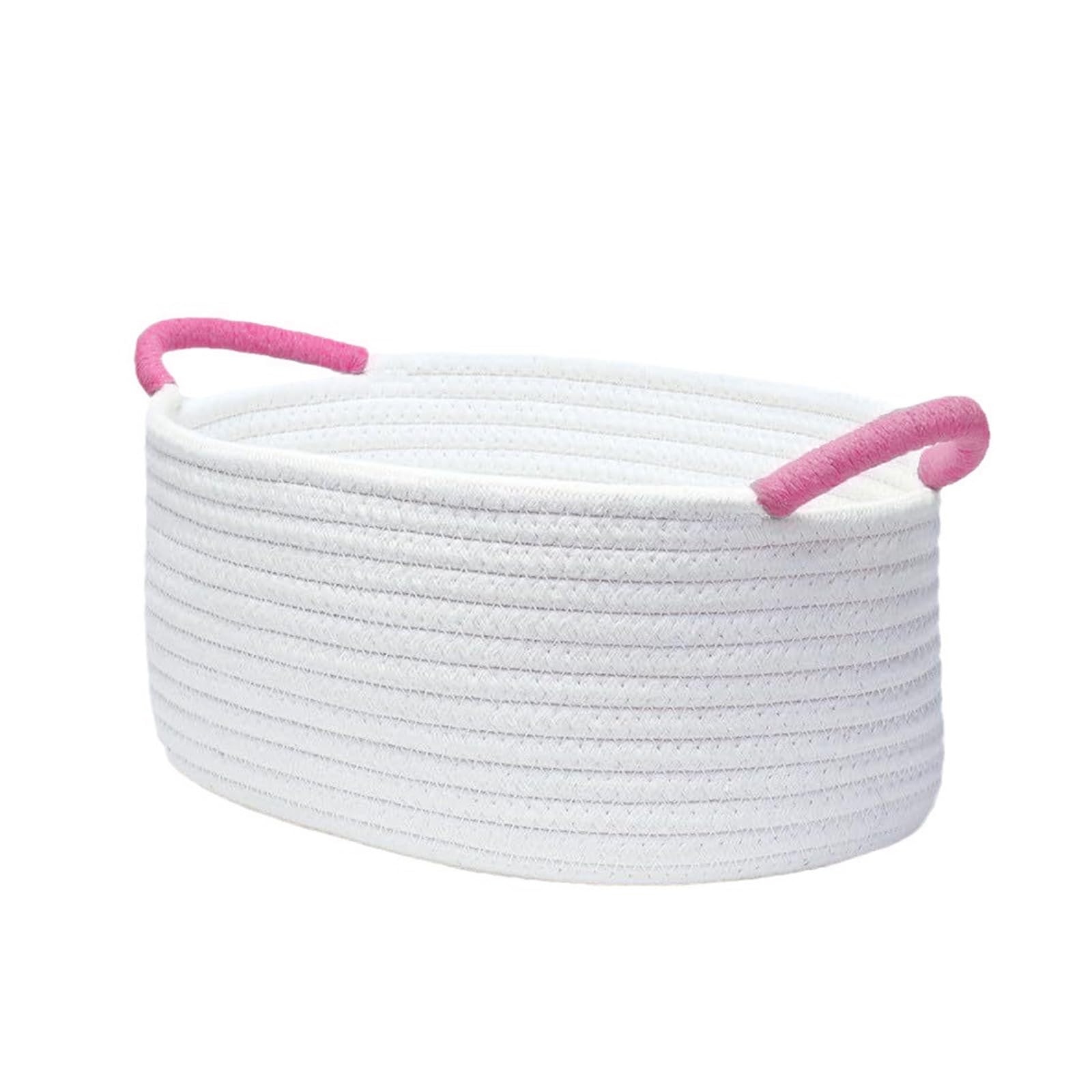 Elnwnnkc Rope Storage Basket for Home Decoration and Organization Snacks Organiser Household Desktop Sundries Holder Storage Basket