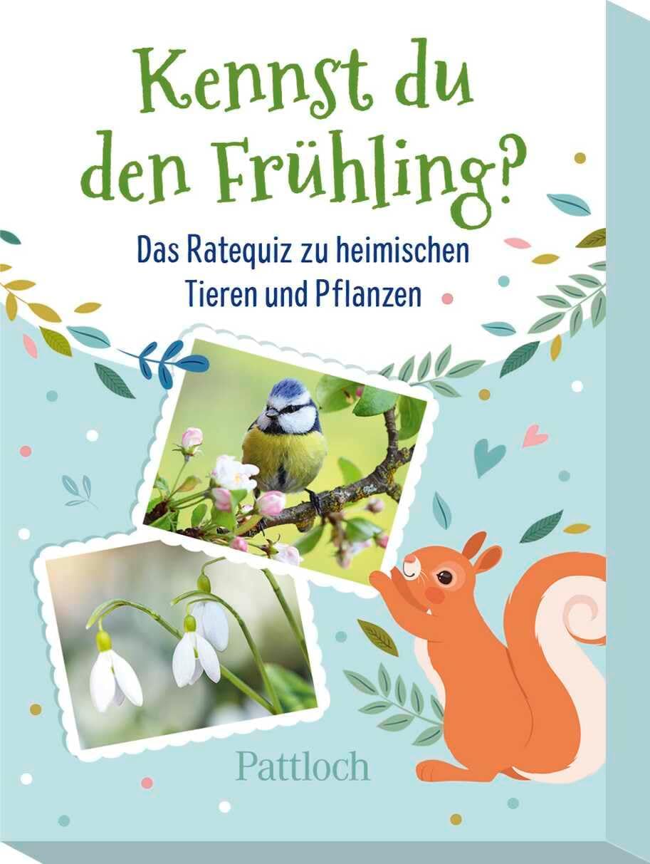 Kennst du den Frühling?: Das Ratequiz zu heimischen Tieren und Pflanzen | Kinderquiz zu heimischen Tieren und Pflanzen ab 6 Jahren. Errätst du, wer gemeint ist?