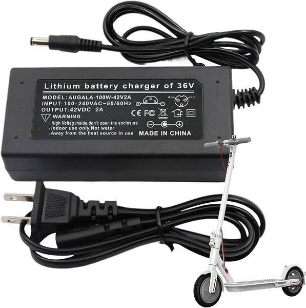 42V 電動スクーター 充電器、180cm バッテリー充電アダプター、高い互換性充電コネクタリーメンテナー、新エネルギー車充電器、省エネ電源ツールドリフトカー用電気スクーターアクセサリー - 1