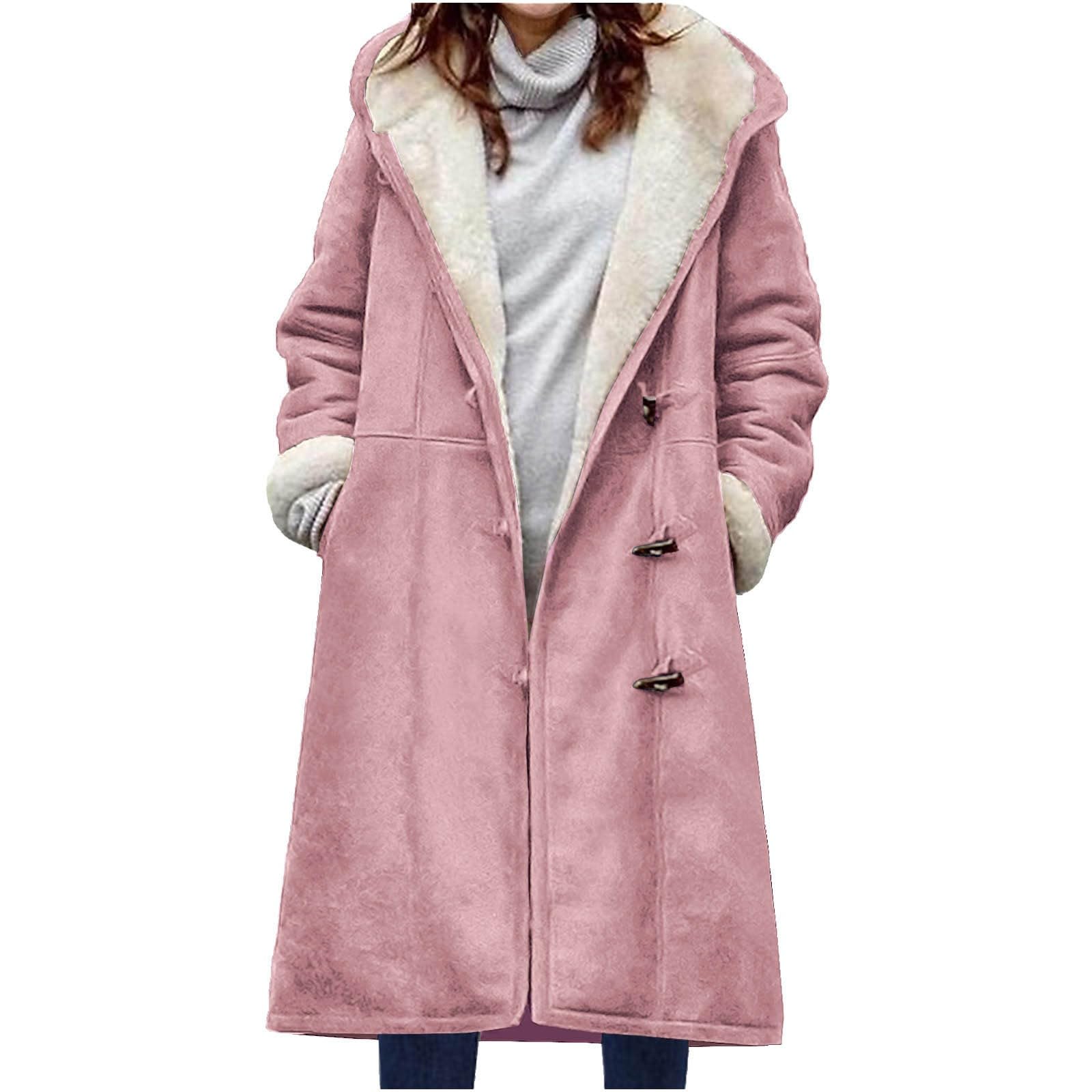 Generisch Veste d'hiver pour femme, longue, cintrée, sweat à capuche, sans manches, gilet, chemisier, manteau, sweat-shirt, manteau long, pour femme