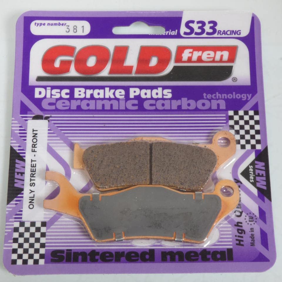 Plaquette de frein Gold Fren Suzuki 150 Gsx-R 2017 2018 2019 AVG RFQ RFXQ