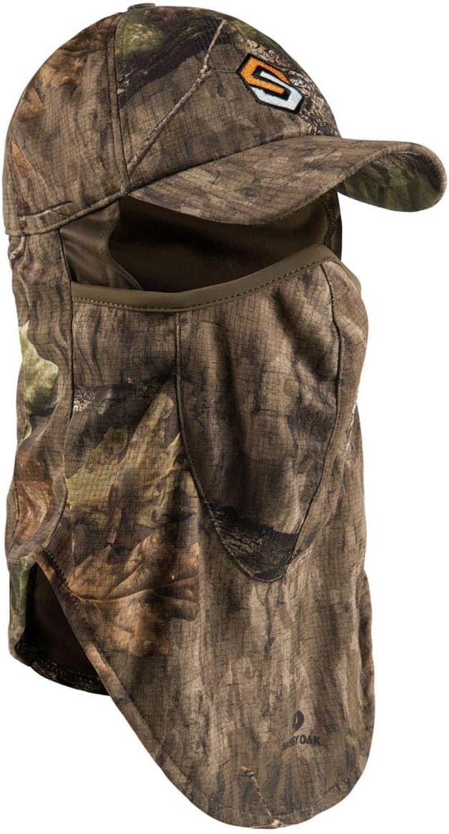 ScentLok Lightweight Ultimate Headcover, Camo Balaclava Face Mask for Hunting, Camping, and Outdoor Use, One Size