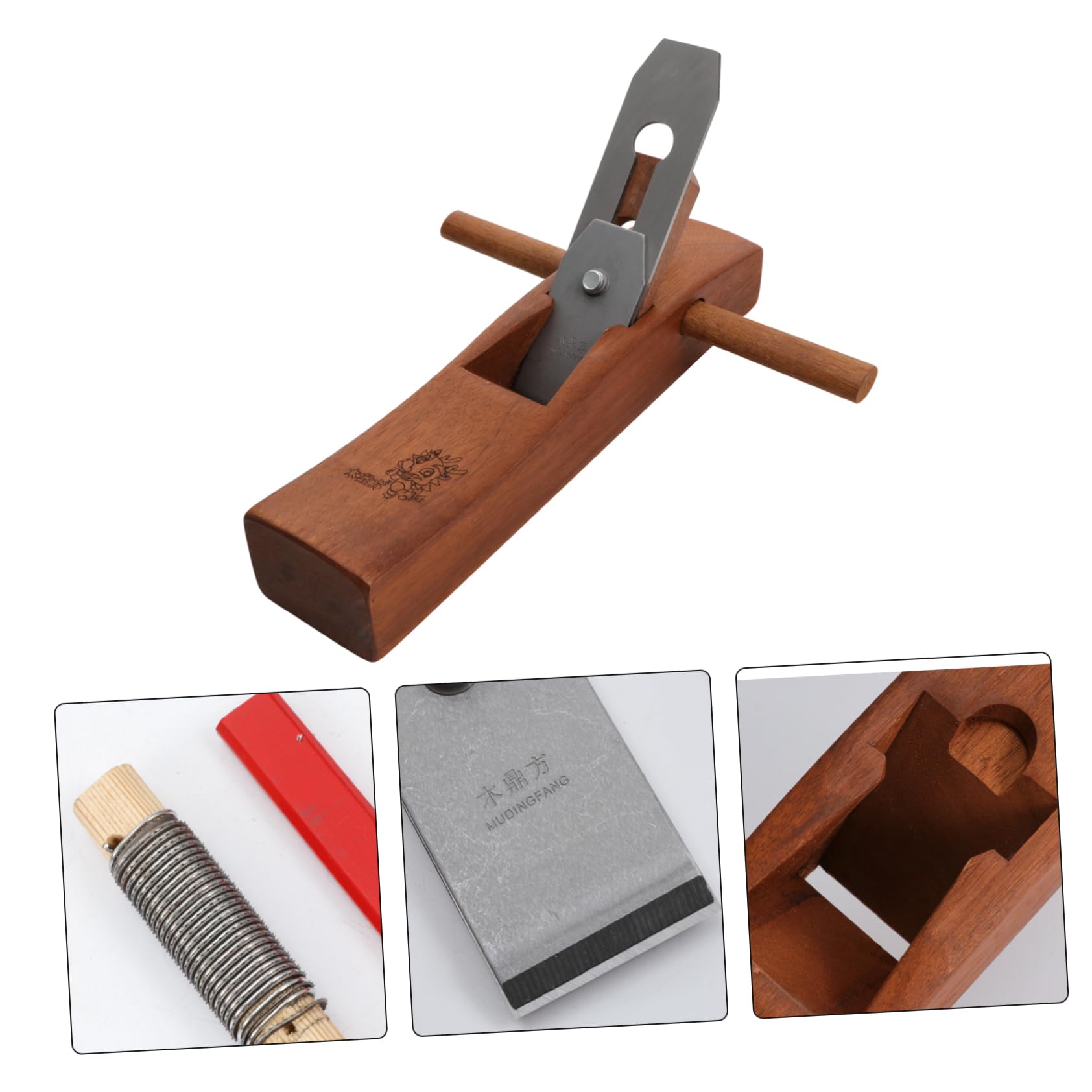 Homoyoyo Pialla Manuale Per Legno Lama in Metallo Utensile Per Lavorazione Del Legno Piallatrice a Mano Per Carpentieri e Falegnami