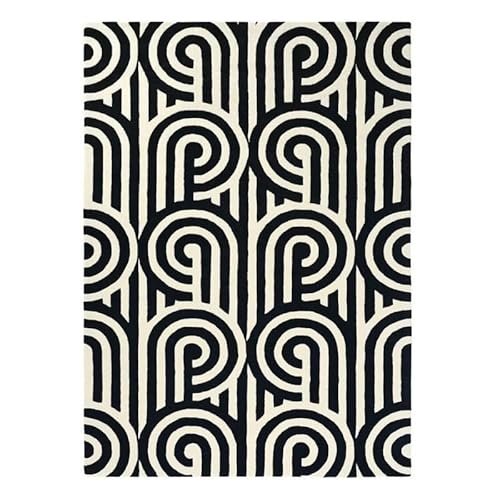 AADI RUGS 8x11 Ft Hand Tufted Wool Area Rug, Modern