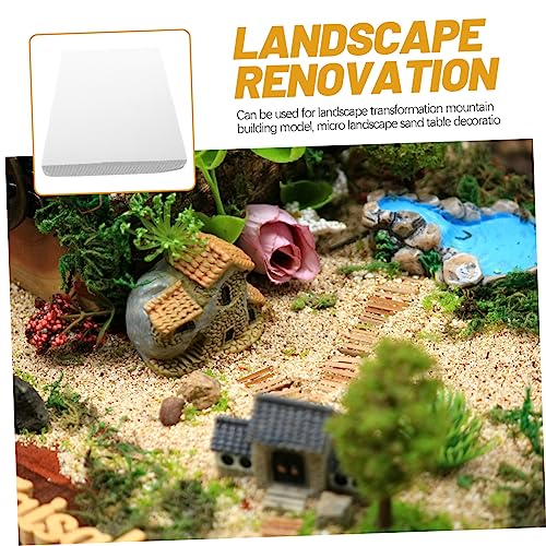 Láminas de espuma para dioramas resistentes y bases estables para maquetas de relieve 6
