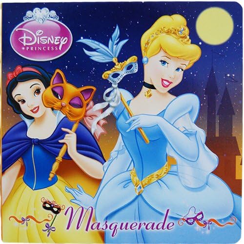 Amazon Co Jp Disney ディズニー プリンセスの絵本masquerade 英語版洋書 本 雑誌 コミック 絵本 児童書 図鑑 絵本 外国 アルファベット 知育本 白雪姫 アリエル 並行輸入 おもちゃ