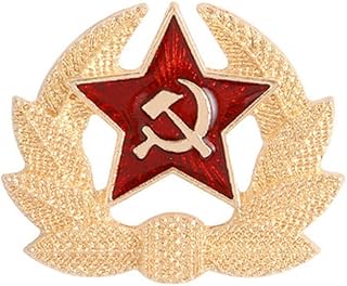 Nice ProcessedRussia USSR Badge Lapel Pins Vintage Antique Retro Metal Badge Brooch Soviet Union Souvenir Collection