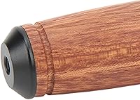 Vista 9 de Mango de madera para cámara, agujero universal de tornillos de 1/4 pulgadas, diseño de madera de pera, para cámara, lámpara de video LED, teléfono
