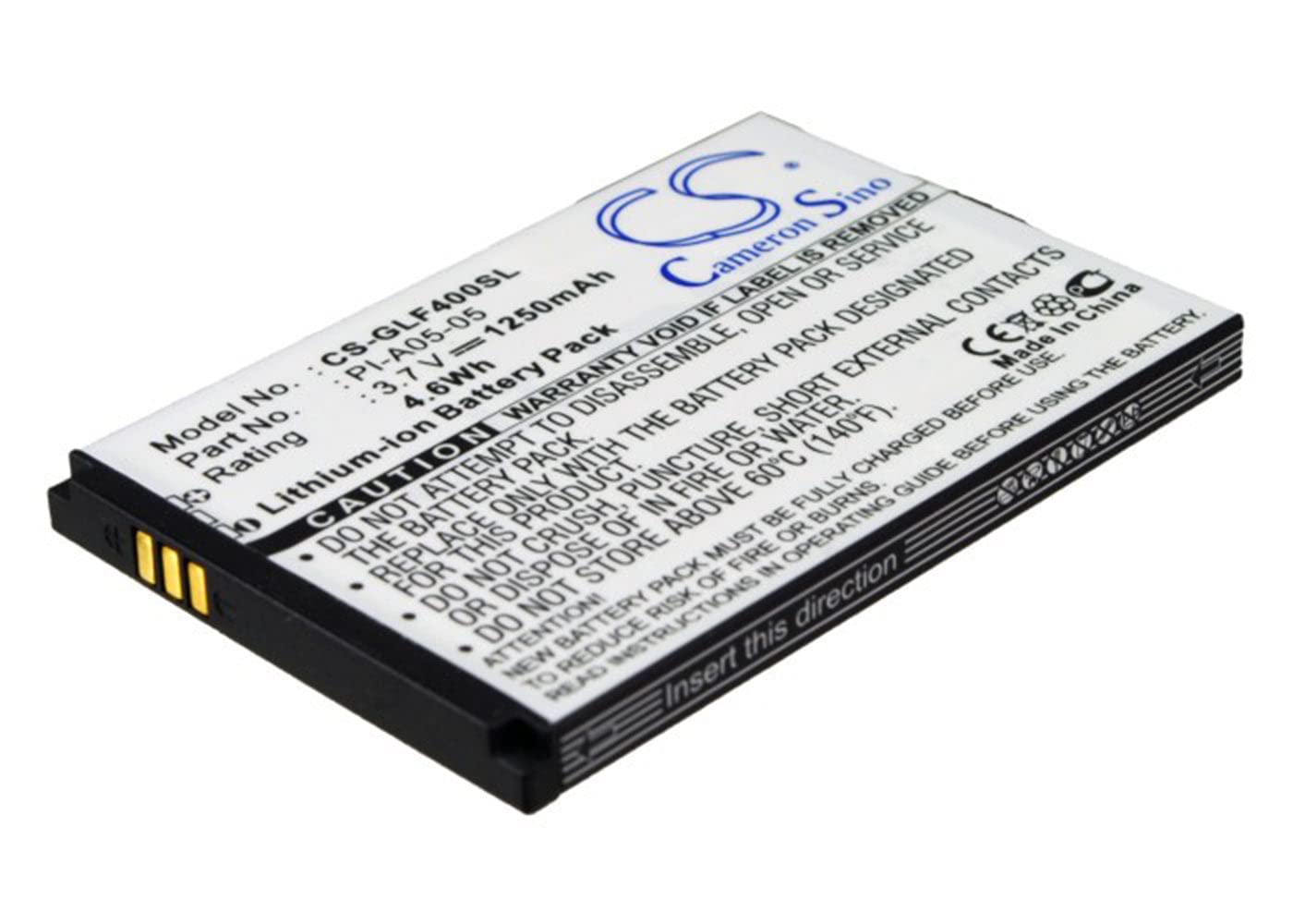 VINTRONS Golf Buddy LI-A02-04, LI-A05-05, LI-A1-01, PI-A05-05 Replacement Battery for Golf Buddy Buddy World, DSC-GB400, World Color,