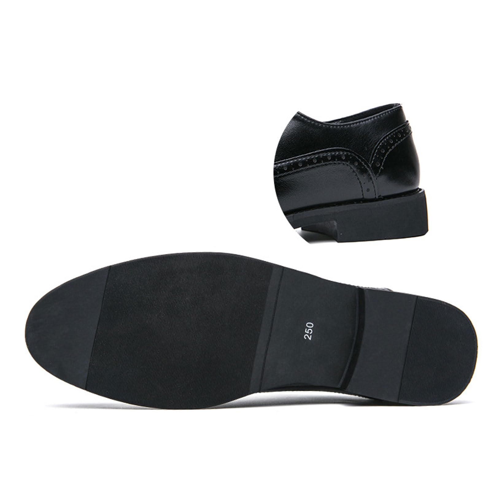 Chaussures Brogue Classiques Décontractées À Lacets pour Hommes Business Basses Mariage Banquet