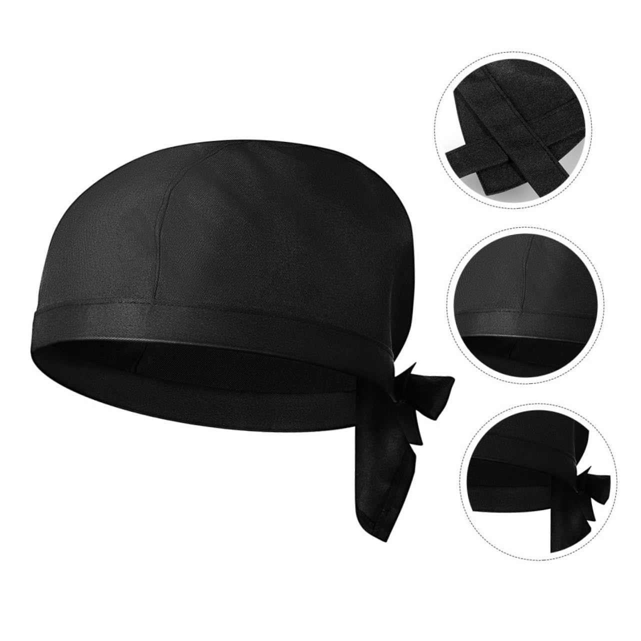 10 Piezas Unidades Gorros Cocina Unisex de Gorra Cocinero Transpirable y Elástica para Restaurantes y Catering Diseño Duradero y Cómodo para Profesional