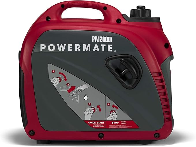 Generador portátil inversor Powermate PM2000i 2000W miniatura 7