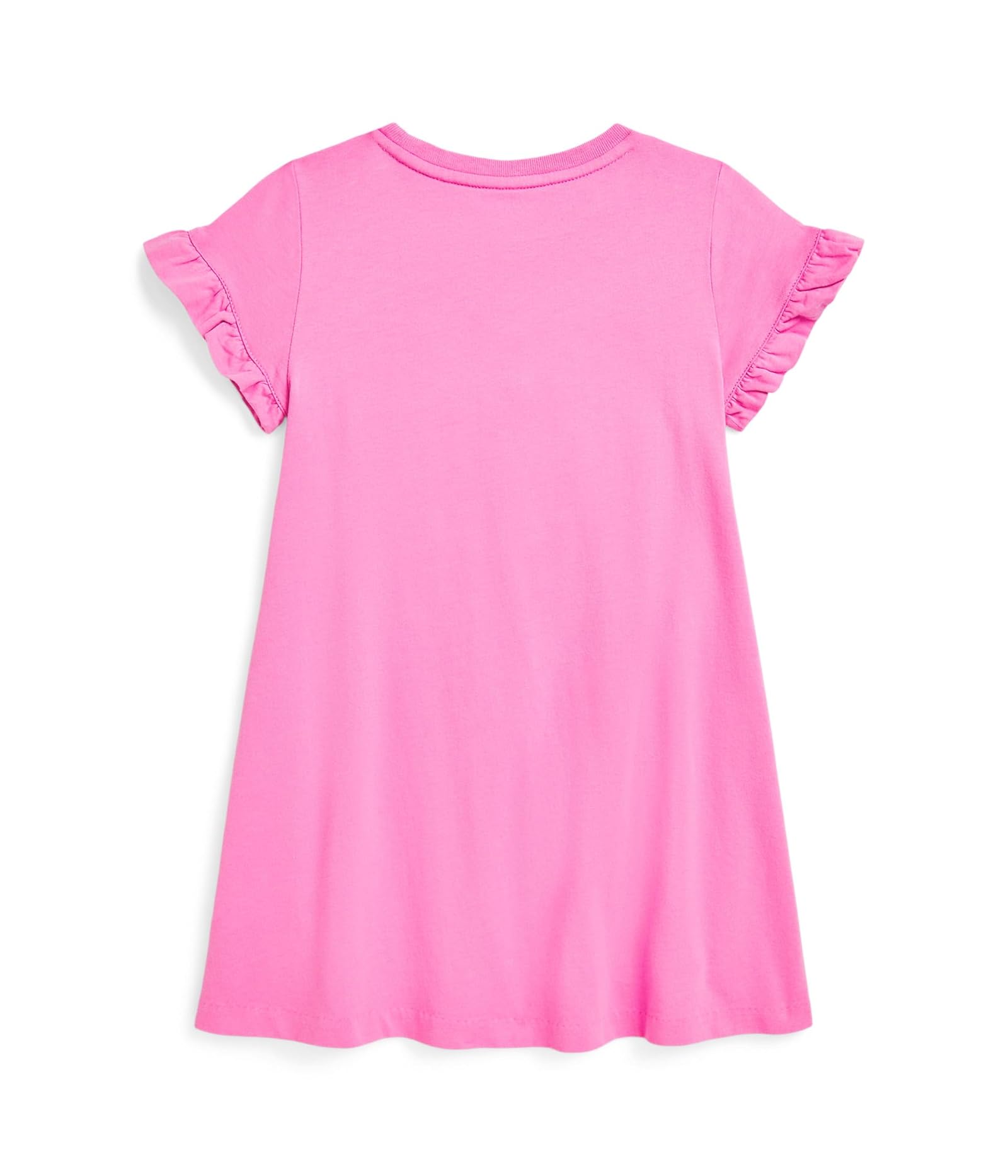 Girl's Polo Ralph Lauren Kids Polo Bear Cotton Jersey Dress (Toddler/Little Kid) - Picture 3 of 3