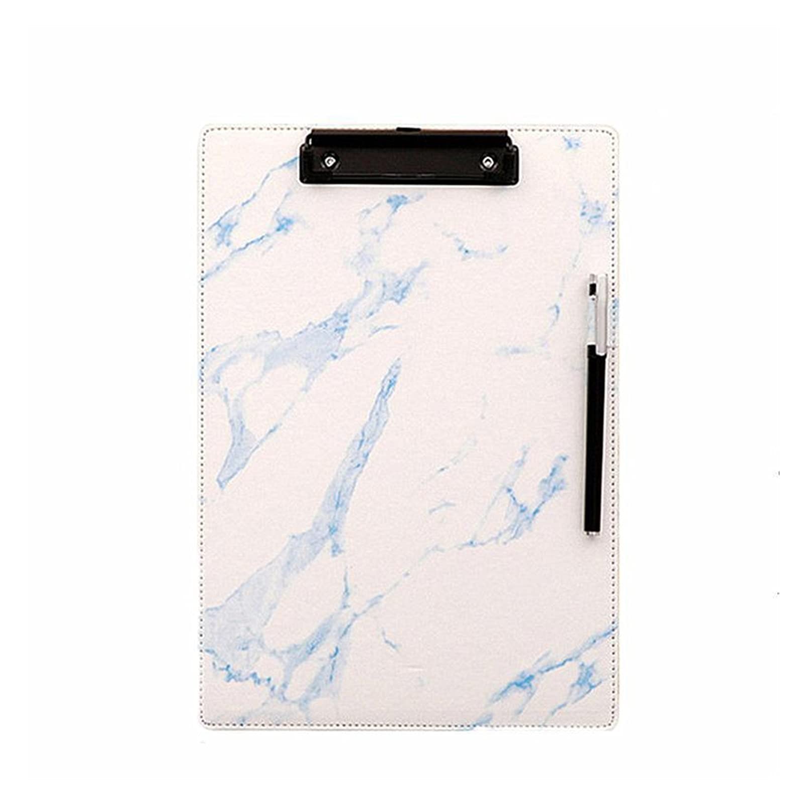 Przechowywanie Clipboard Marmur Clipboard Teczka Teczka Teczka Papeteria Płyta do pisania Klips Raport Materiały biurowe dla Office School Coaches Podkładka (kolor: Żółty)