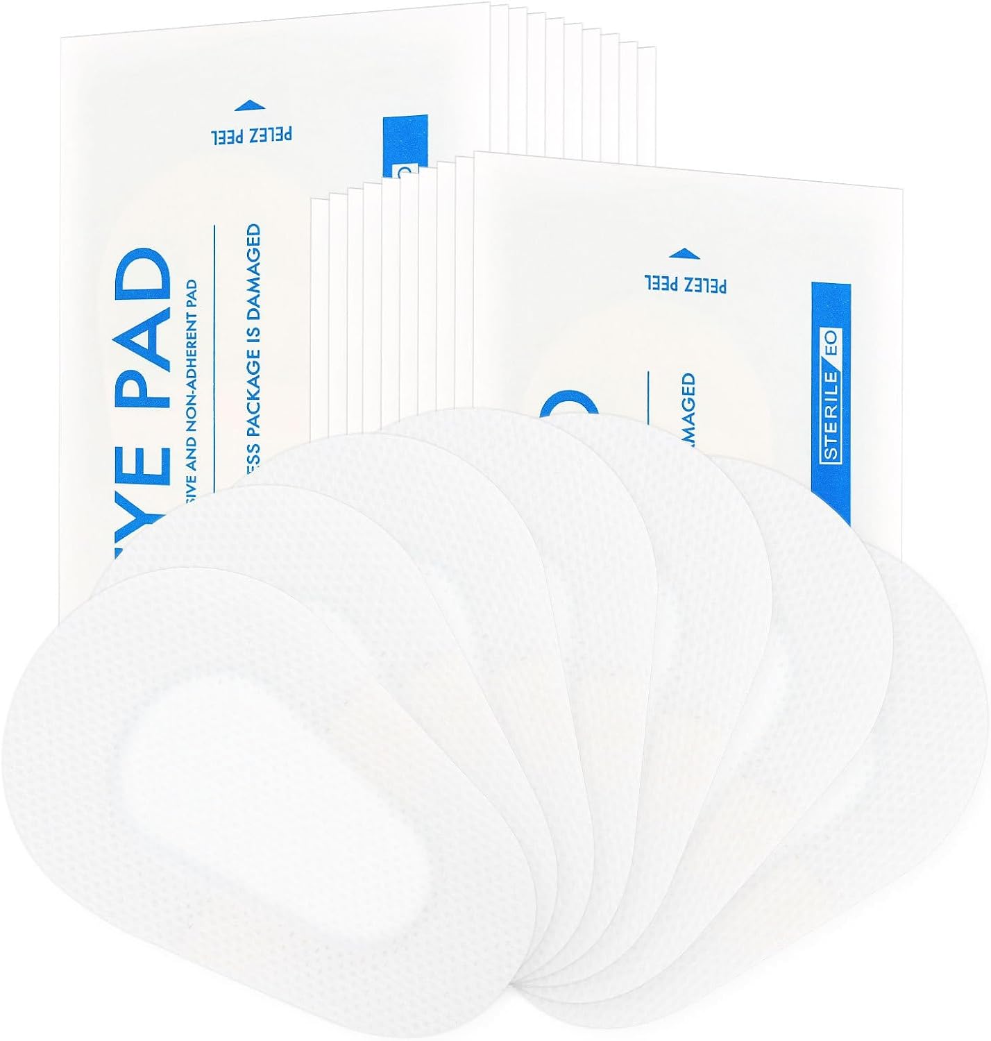 Lurrose 20pcs Eye Patches: Dhesive Eye Patches for Adults - Disposable Breathable Eyepatch