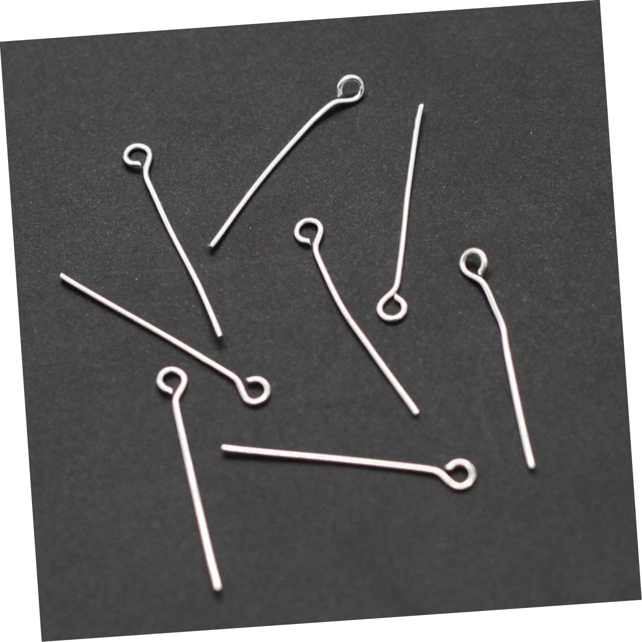 Lurrose 200pcs Stainless Steel for Jewelry Making and Tarnish-Resistant for Necklaces Bracelets and Earrings