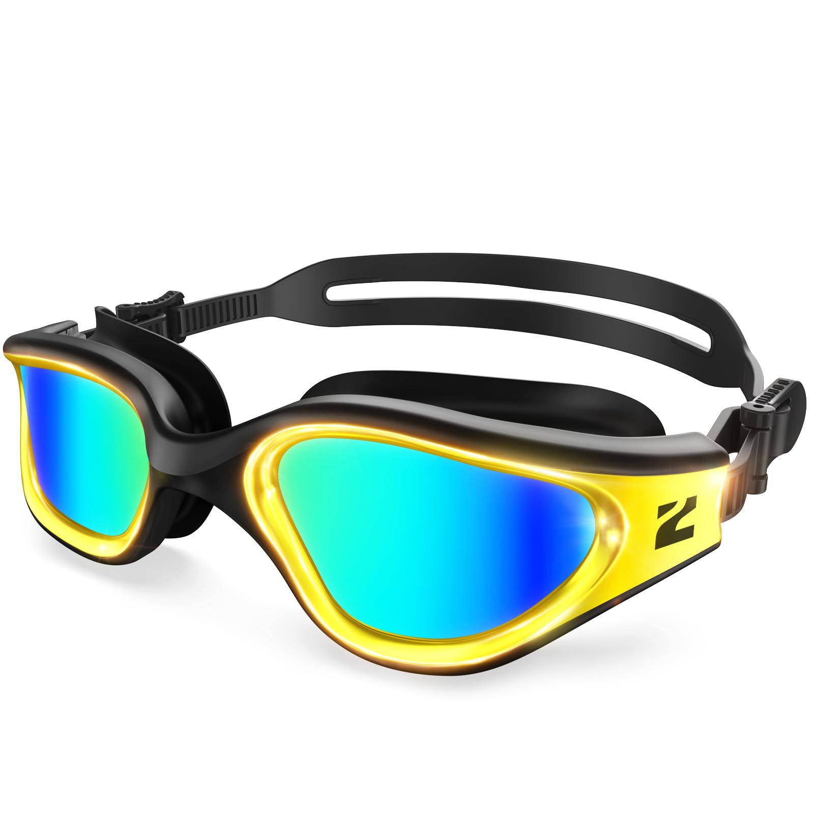 ZIONOR G1 NAVA Super Anti-Nebel Schwimmbrille, Uni, Erwachsene, Damen, Anti-Beschlag, Komfort Profi, 100% UV-Schutz, Taucherbrille
