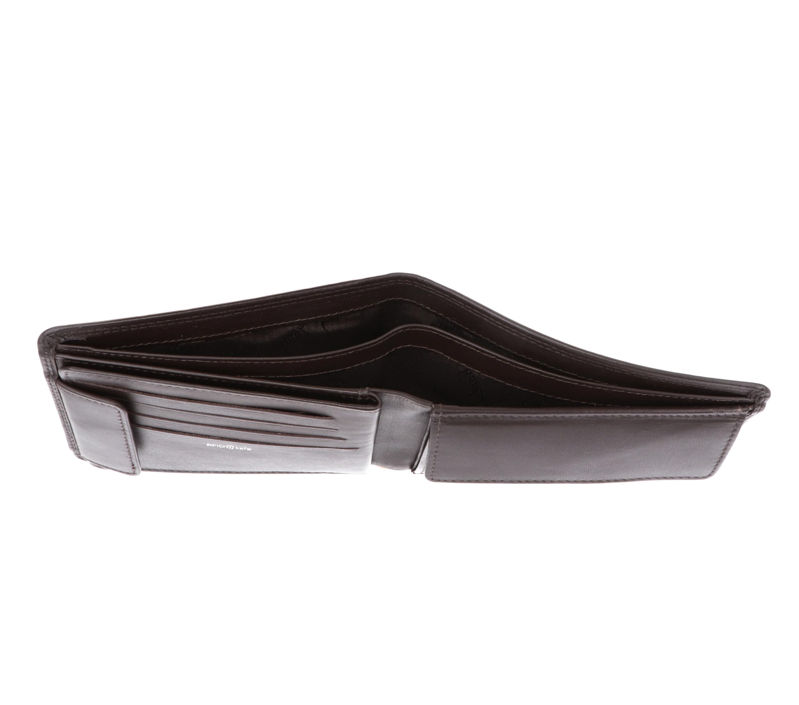 Golden Head Leder Geldbörse Polo RFID Protect Scheintasche 1138 Dunkelbraun