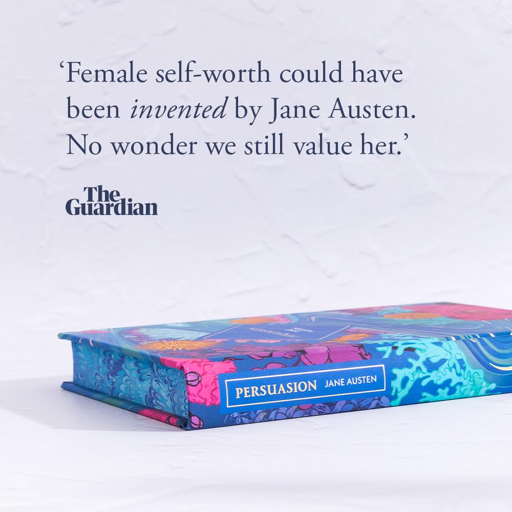 Persuasion: A deluxe gift edition of Jane Austen’s final novel with marbled endpapers, printed edges, beautiful paper and ribbon