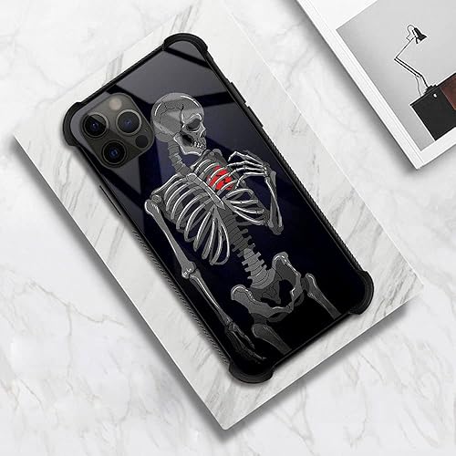 Vista 163 de Funda para iPhone 13 - Nebula Wolf vidrio templado trasero y silicona suave TPU Shock funda protectora Lobo de Nebula.