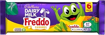 Cadbury Dairy Milk Freddo Chocolate Caramel Bars Multipack, 6x19.5 g