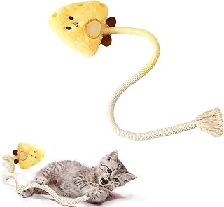 Eupneicu Interactive Cat Toy, Plush Cat Toy, Cat Toy and Kitten Toy [Yellow] product image