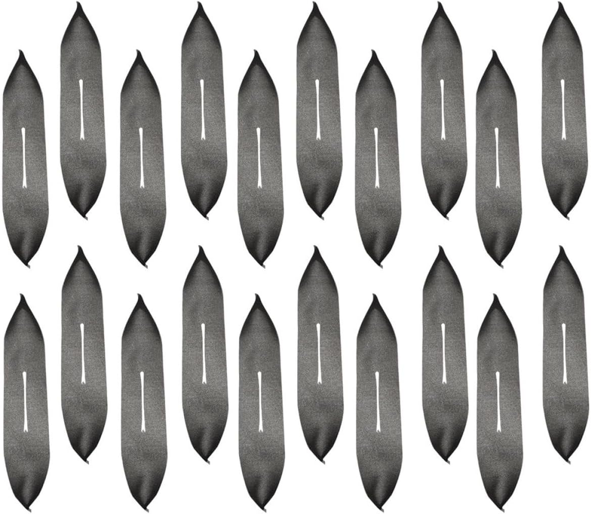 20pcs Anti-slip Hanger Sponge Covers 41cm Black Protective Sleeve for Clothes Hangers, Non-skid Clothing Rack Accessory for Home and Shop Use