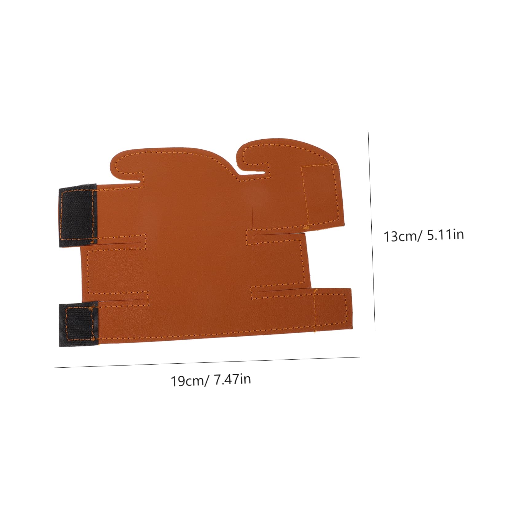 HEMOTON Synthetic Leather Trumpet Protective Cover Wear Resistant Sleeve for Trumpet Parts Accessories Compatible with Various Trumpets Brown