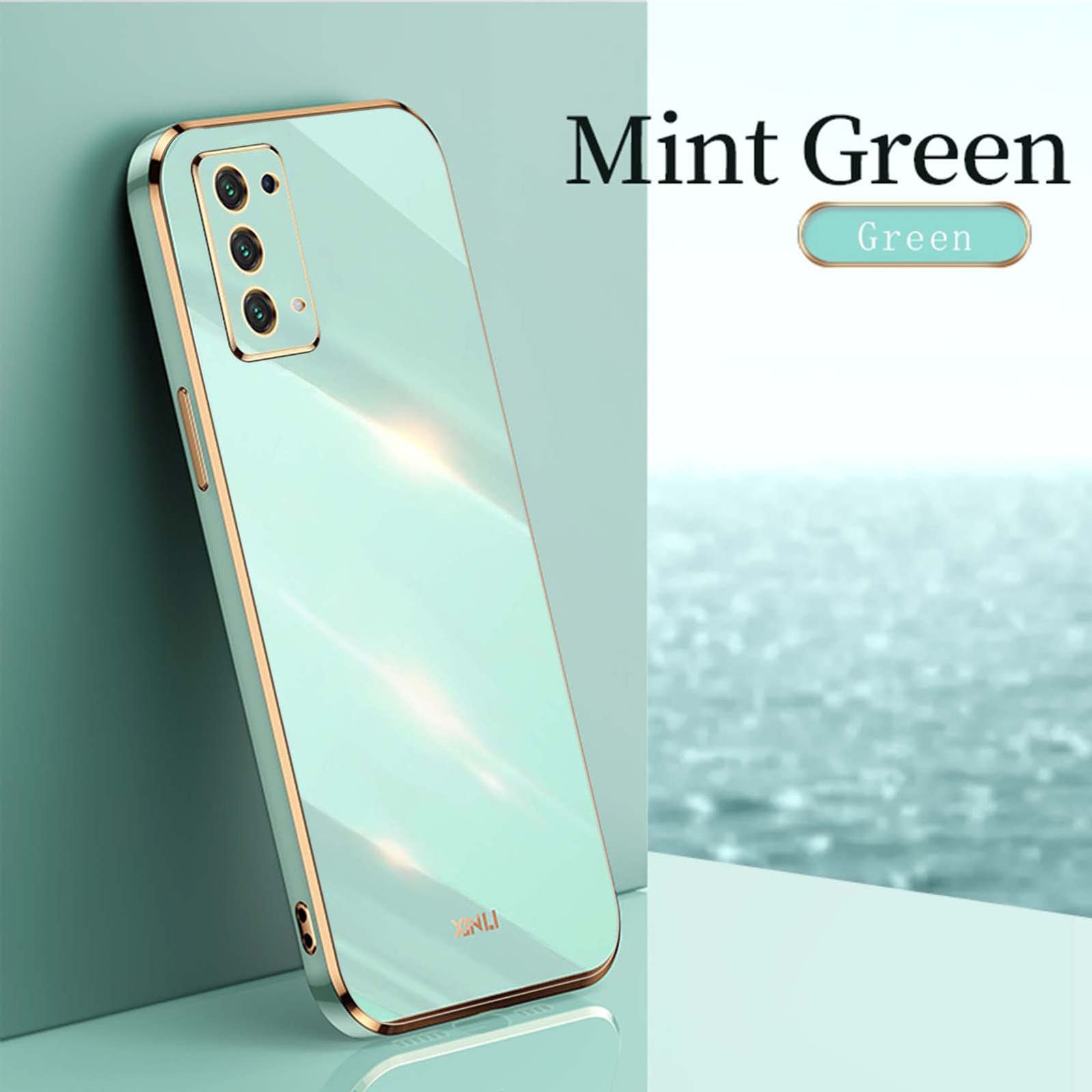 ILING Cover per Oppo A74 5G/Oppo A54 5G Case, Silicone Colorato