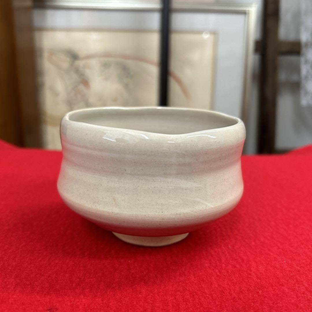 Amazon.co.jp: 砥部焼 山田白水窯 茶道具 抹茶椀 茶碗 無形文化財